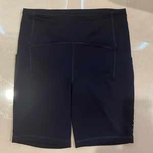Lululemon Navy biker shorts size 8